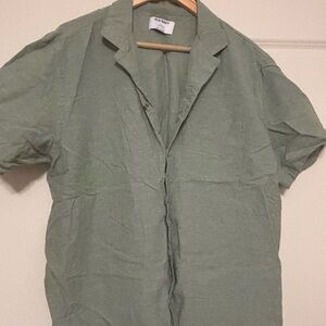 Old Navy Green Lightweight Shirt - NWOT